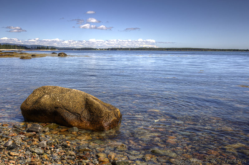 Another Rock and Horizon, Seawall, Acadia, Maine