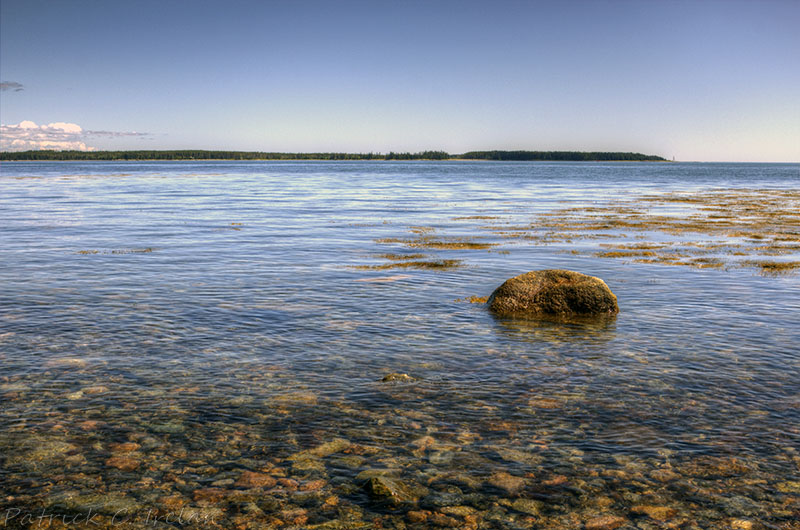 Rock and Horizon, Seawall, Acadia, Maine