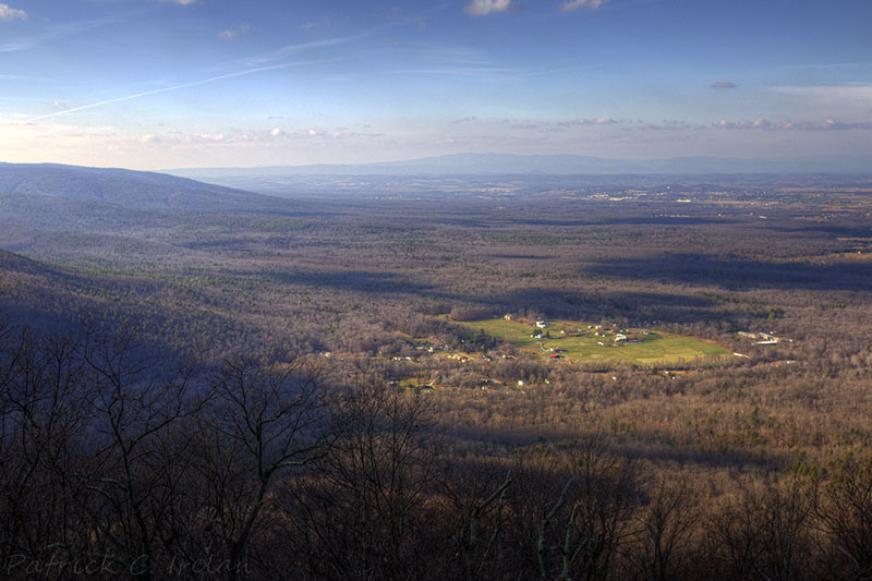 View of the Hollow, Apalachian Trail, Reeds Gap to Rockfish Gap, Sherando, Virginia