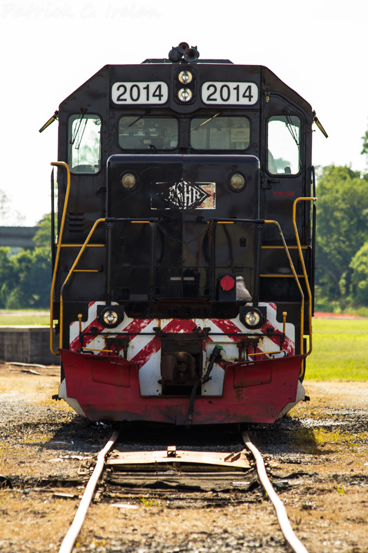 Derelict Locomotive, Cape Charles, Eastern Shore of Virginia