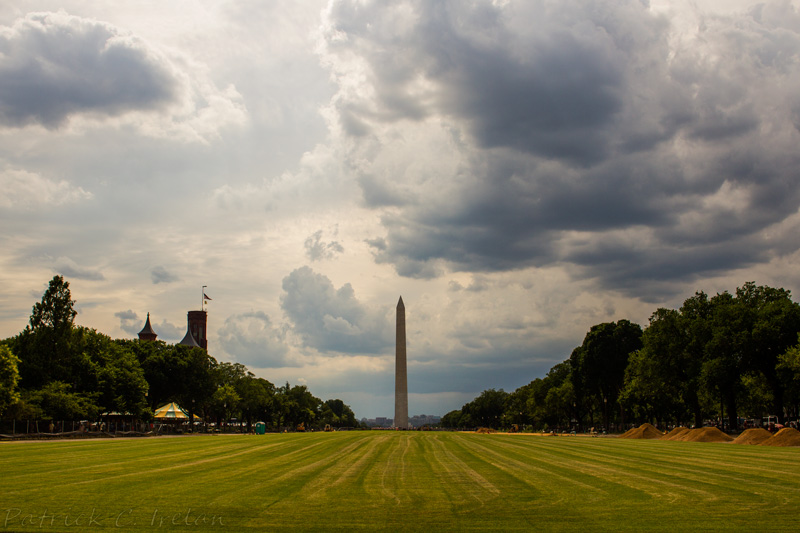 Washington Monument from the National Mall, Washington, DC